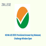 NCHM JEE 2025 Provisional Answer Key Released Challenge Window Open